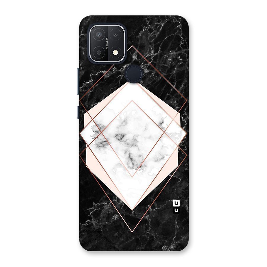 Marble Texture Print Back Case for Oppo A15