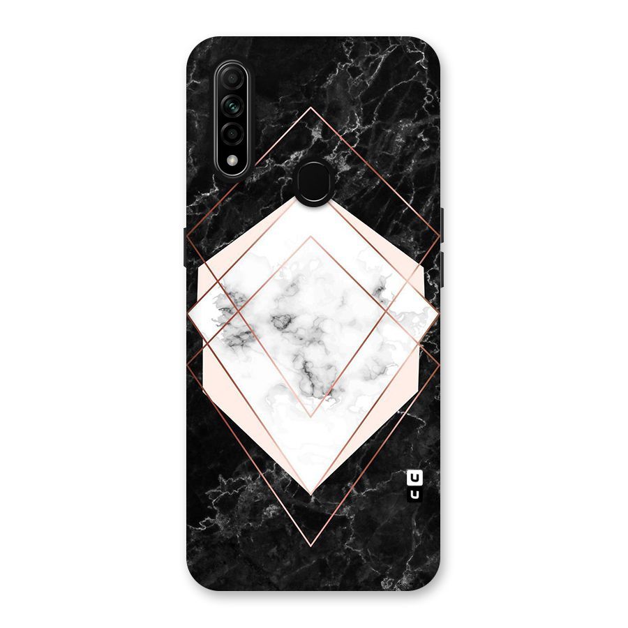 Marble Texture Print Back Case for Oppo A31