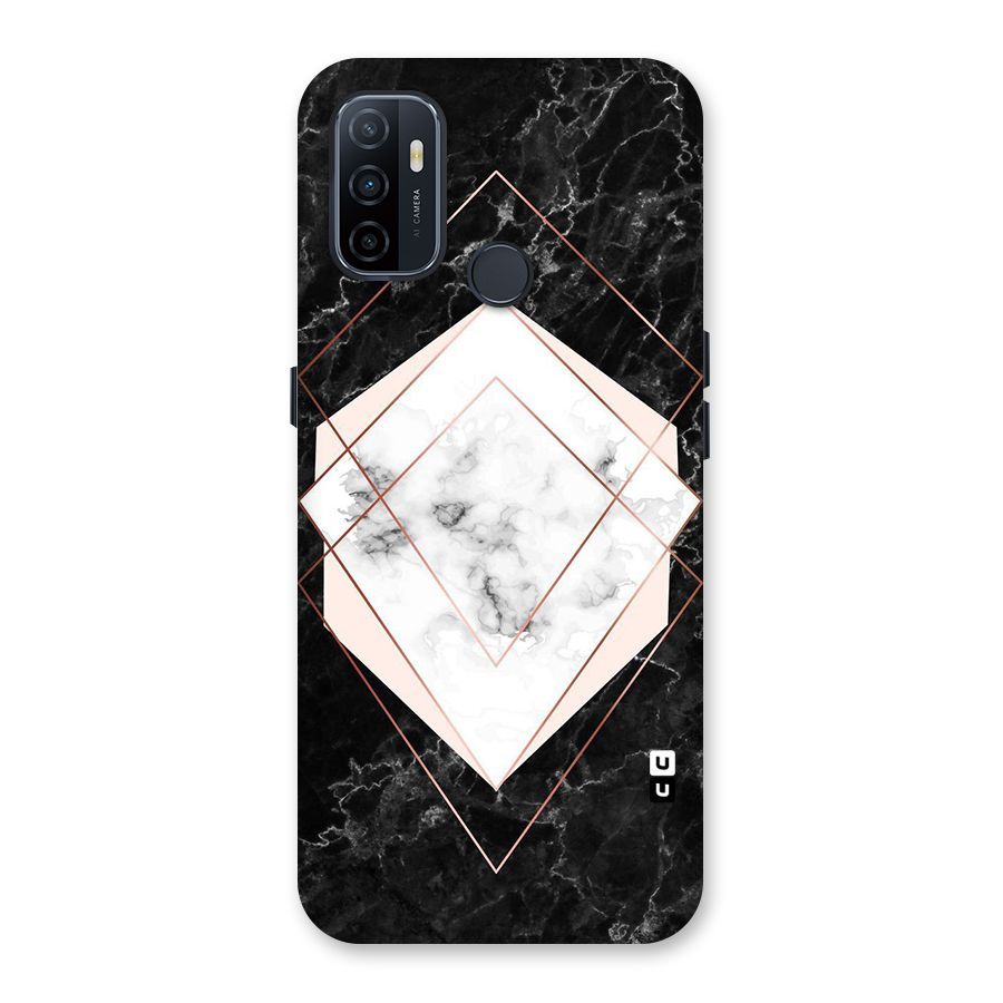 Marble Texture Print Back Case for Oppo A32