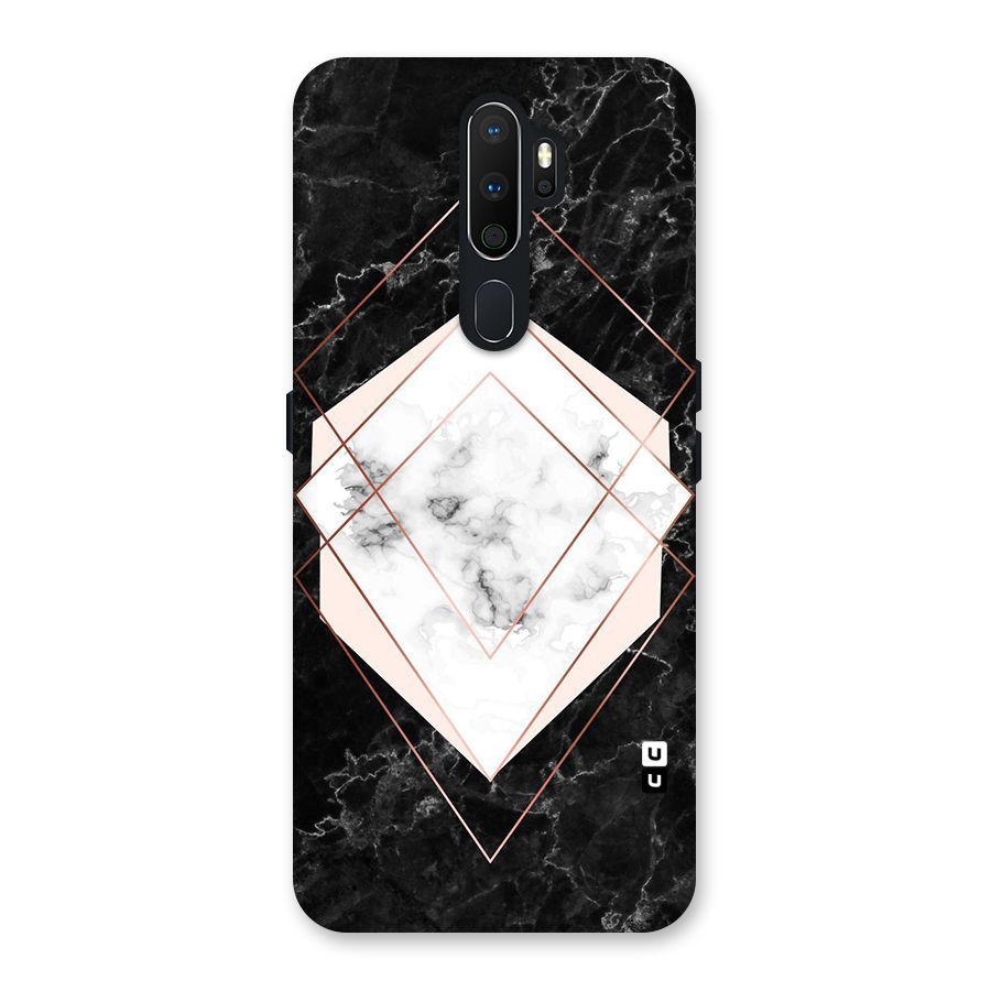 Marble Texture Print Back Case for Oppo A5 (2020)