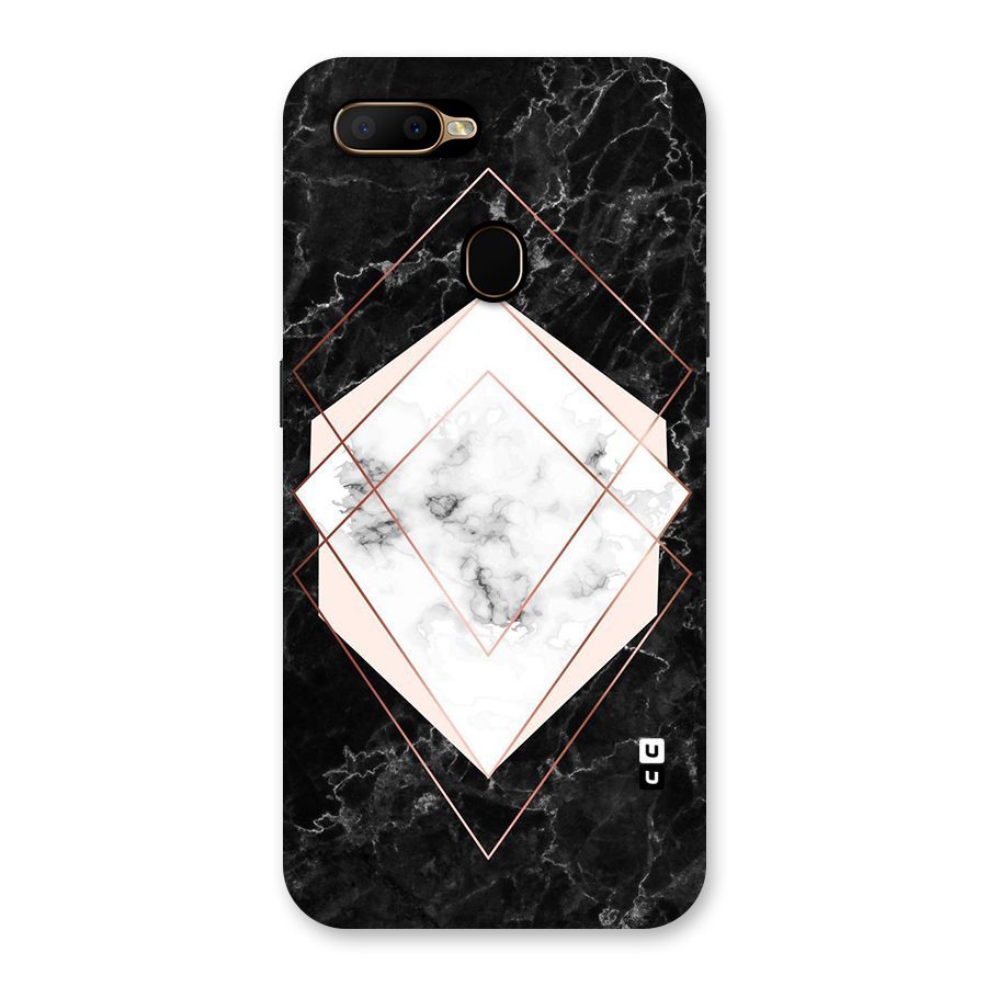 Marble Texture Print Back Case for Oppo A5s