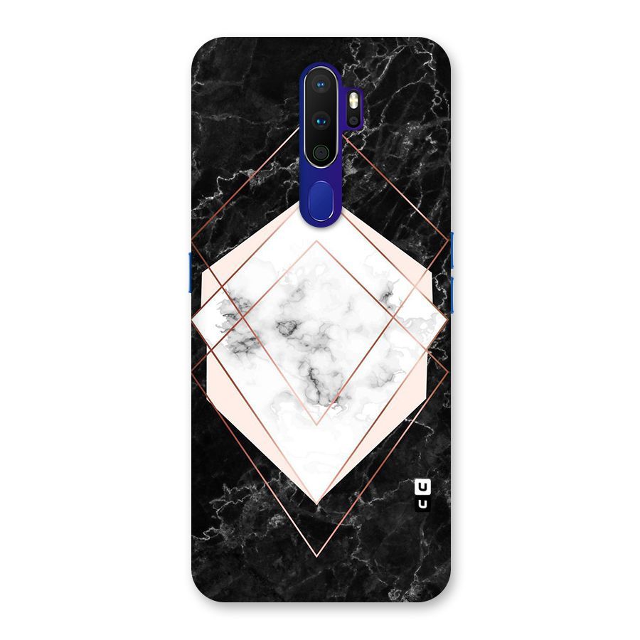 Marble Texture Print Back Case for Oppo A9 (2020)