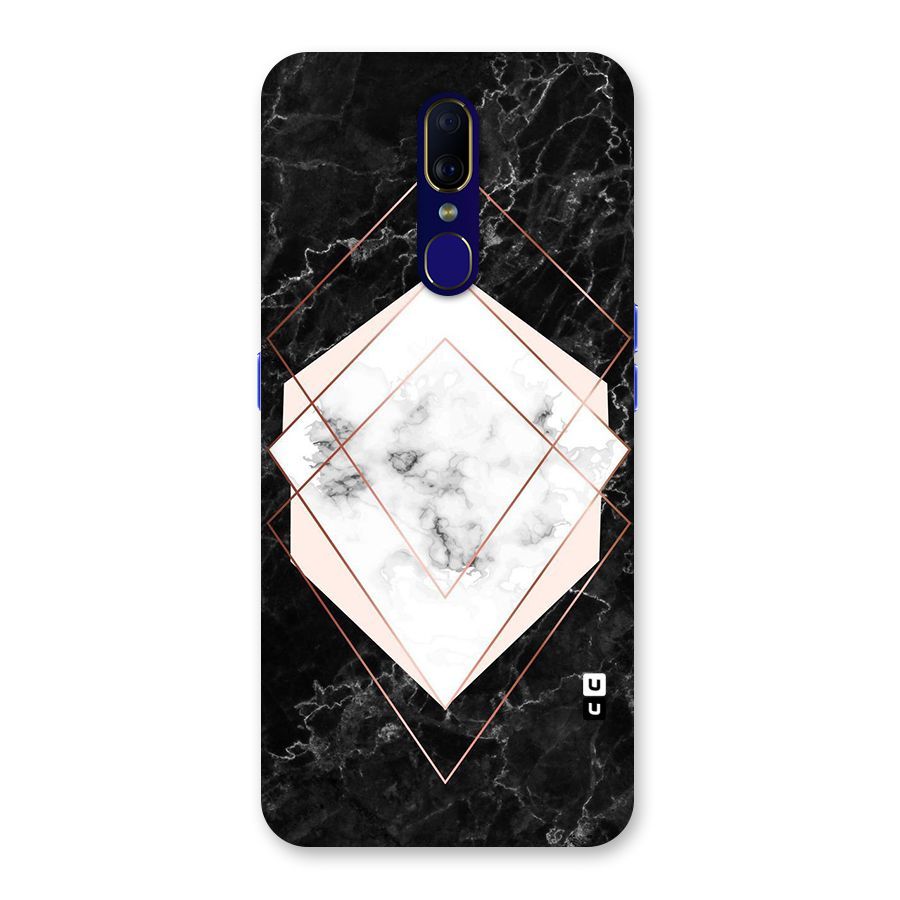 Marble Texture Print Back Case for Oppo F11