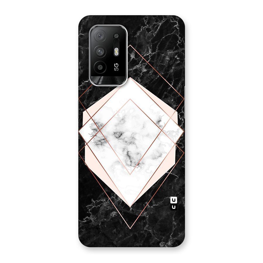 Marble Texture Print Back Case for Oppo F19 Pro Plus 5G