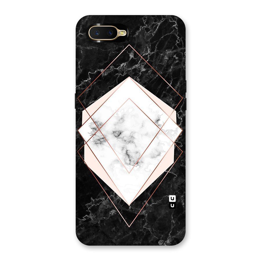Marble Texture Print Back Case for Oppo K1