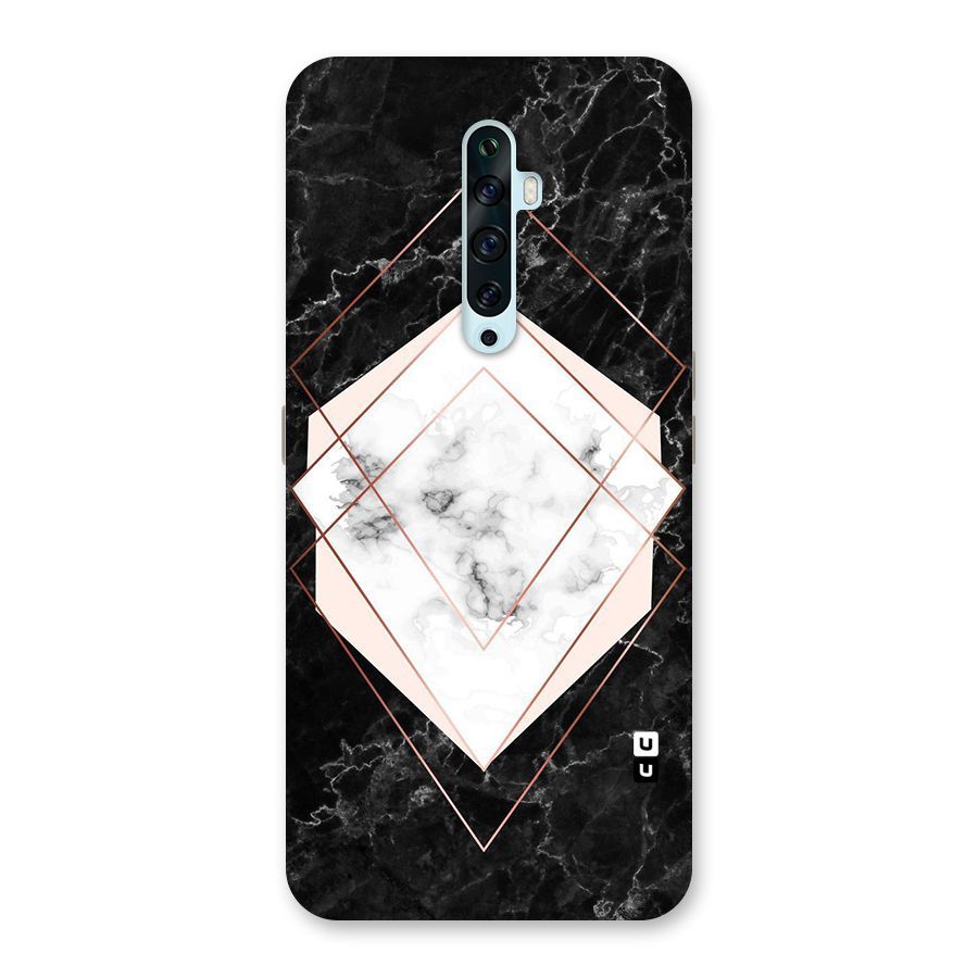 Marble Texture Print Back Case for Oppo Reno2 F