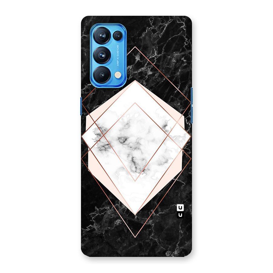 Marble Texture Print Back Case for Oppo Reno5 Pro 5G