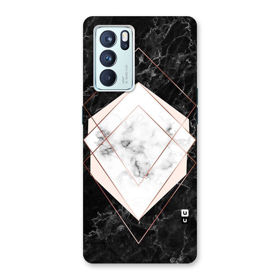 Marble Texture Print Back Case for Oppo Reno6 Pro 5G