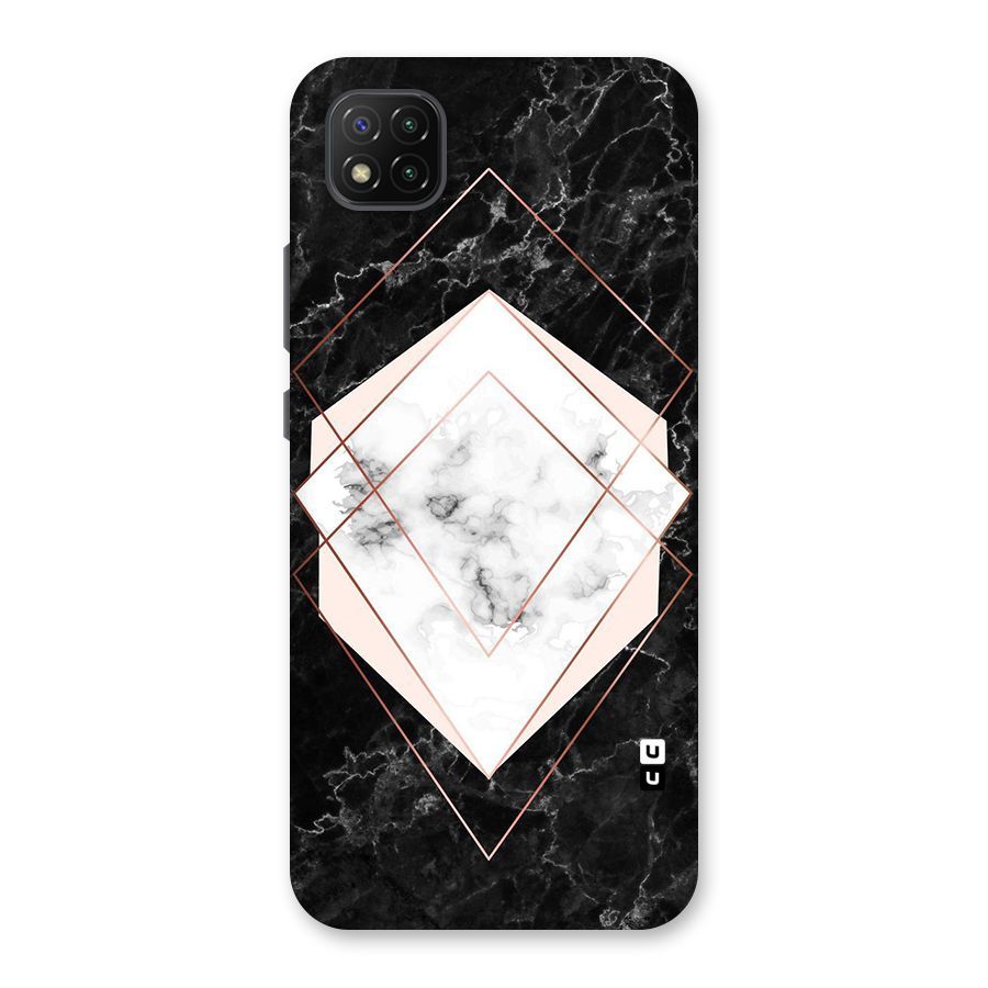 Marble Texture Print Back Case for Poco C3
