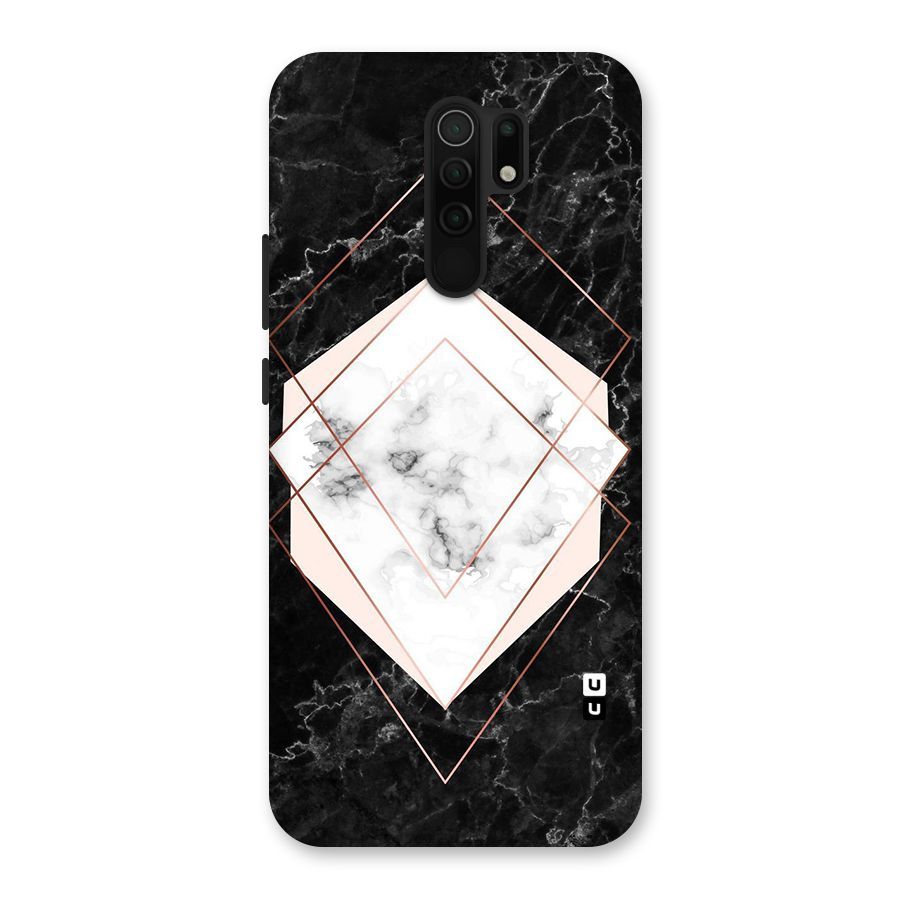 Marble Texture Print Back Case for Poco M2