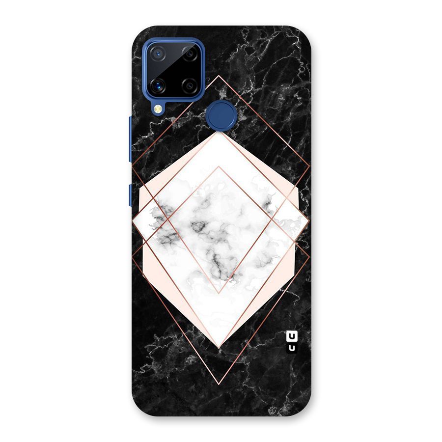 Marble Texture Print Back Case for Realme C15