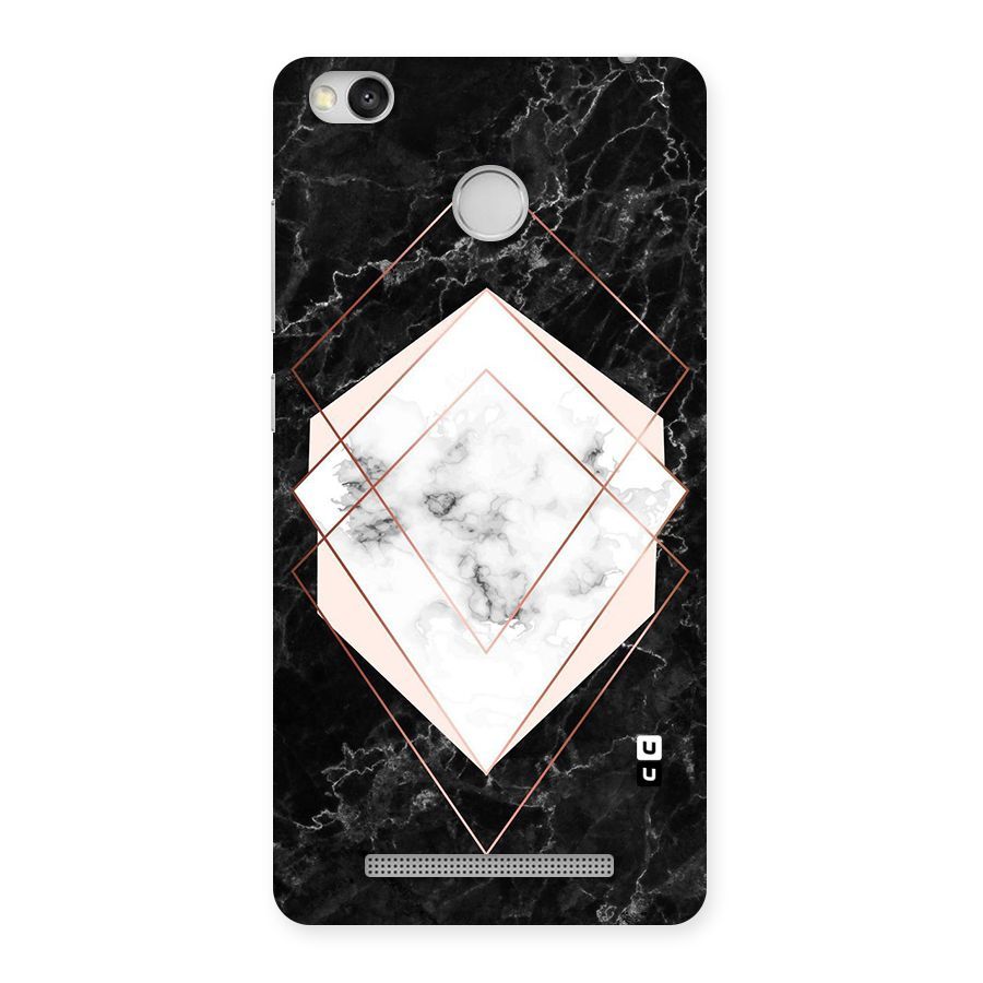 Marble Texture Print Back Case for Redmi 3S Prime