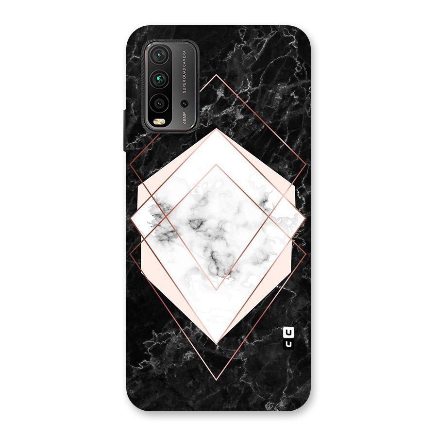 Marble Texture Print Back Case for Redmi 9 Power
