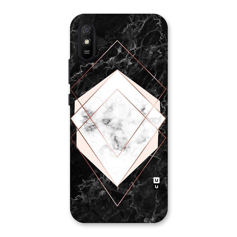 Marble Texture Print Back Case for Redmi 9i