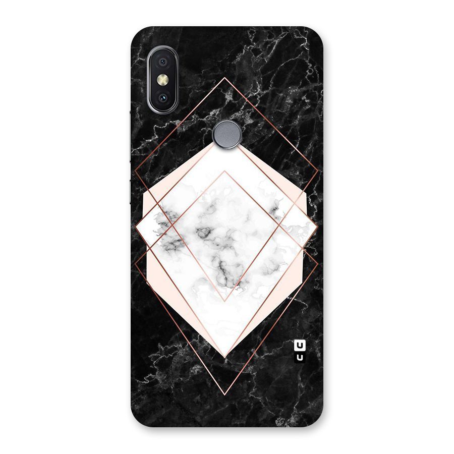 Marble Texture Print Back Case for Redmi Y2
