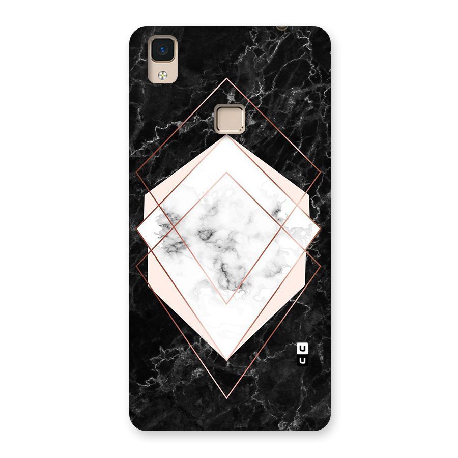 Marble Texture Print Back Case for V3 Max