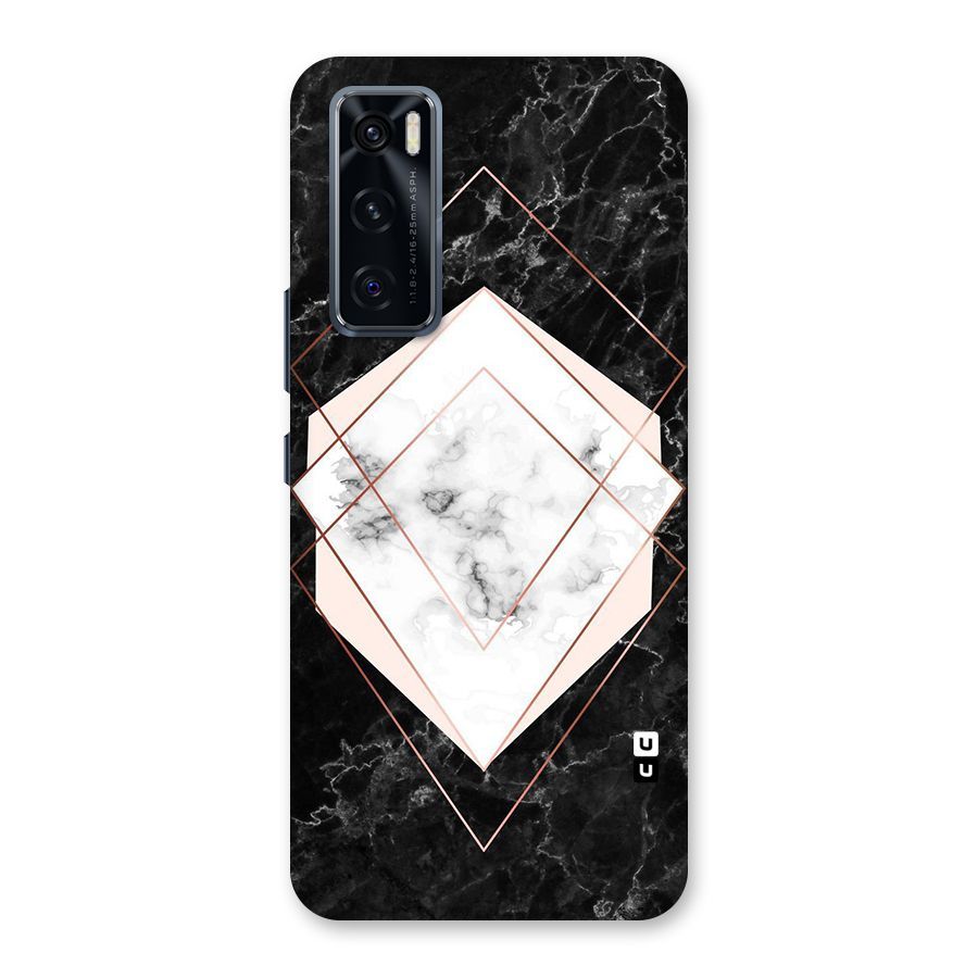 Marble Texture Print Back Case for Vivo V20 SE
