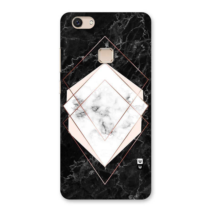 Marble Texture Print Back Case for Vivo V7