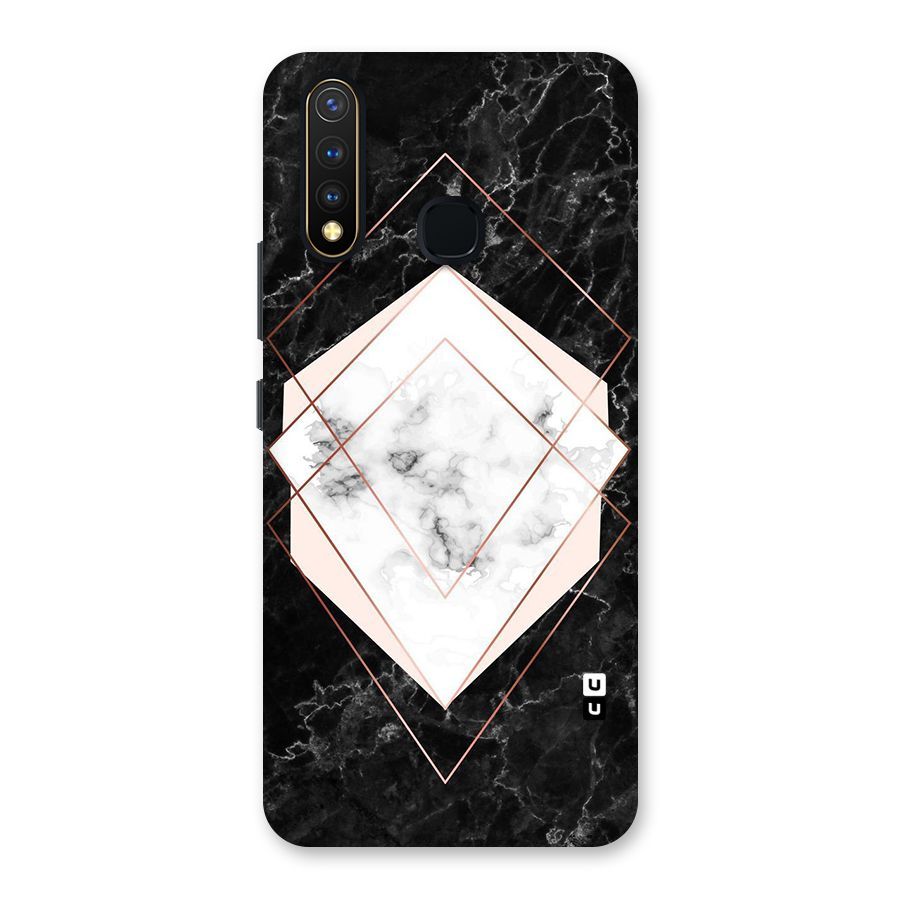 Marble Texture Print Back Case for Vivo Y19