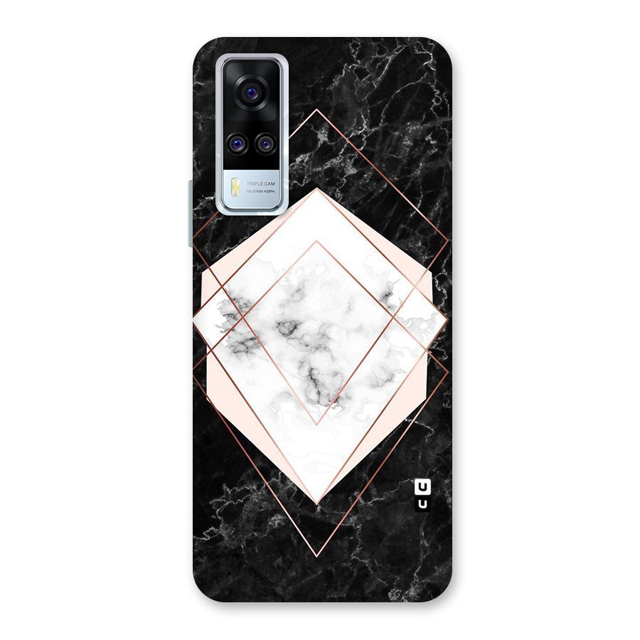 Marble Texture Print Back Case for Vivo Y31