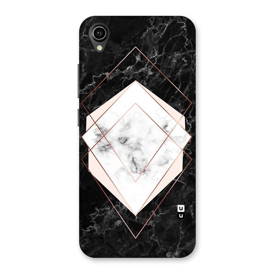Marble Texture Print Back Case for Vivo Y90