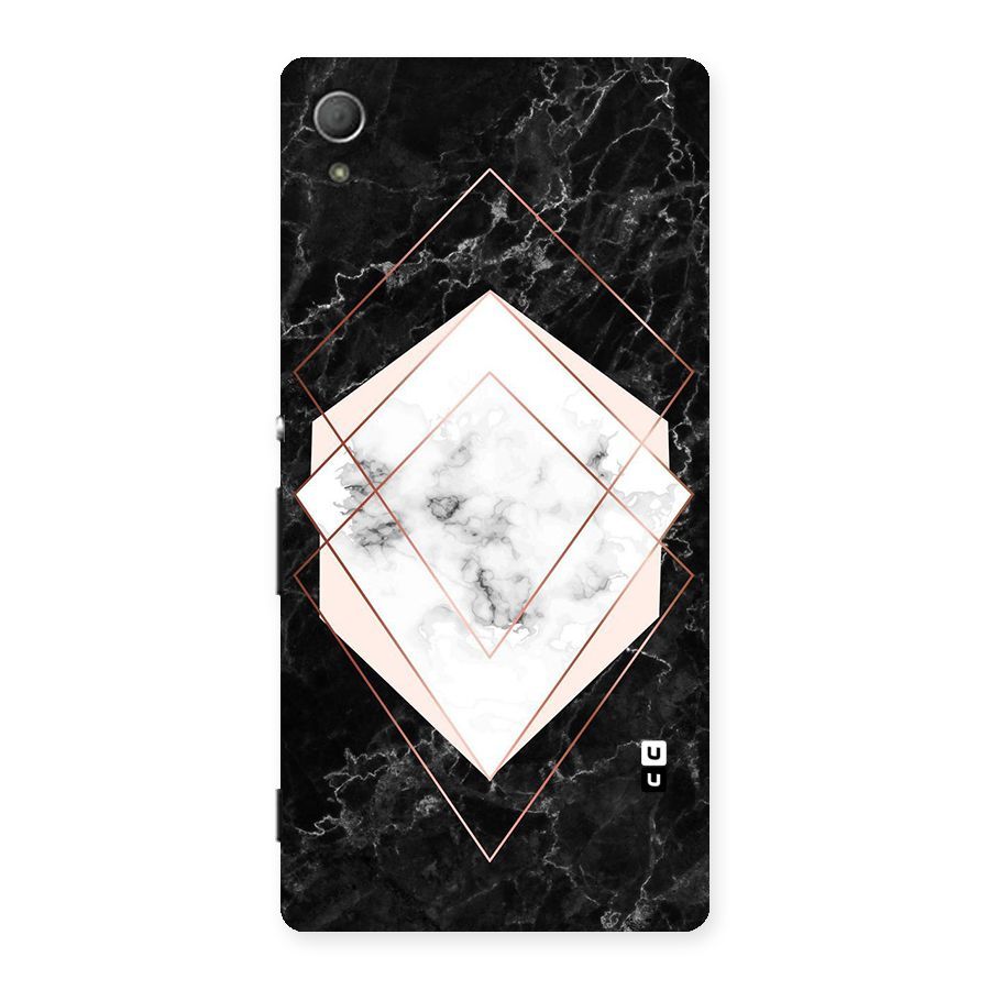 Marble Texture Print Back Case for Xperia Z4