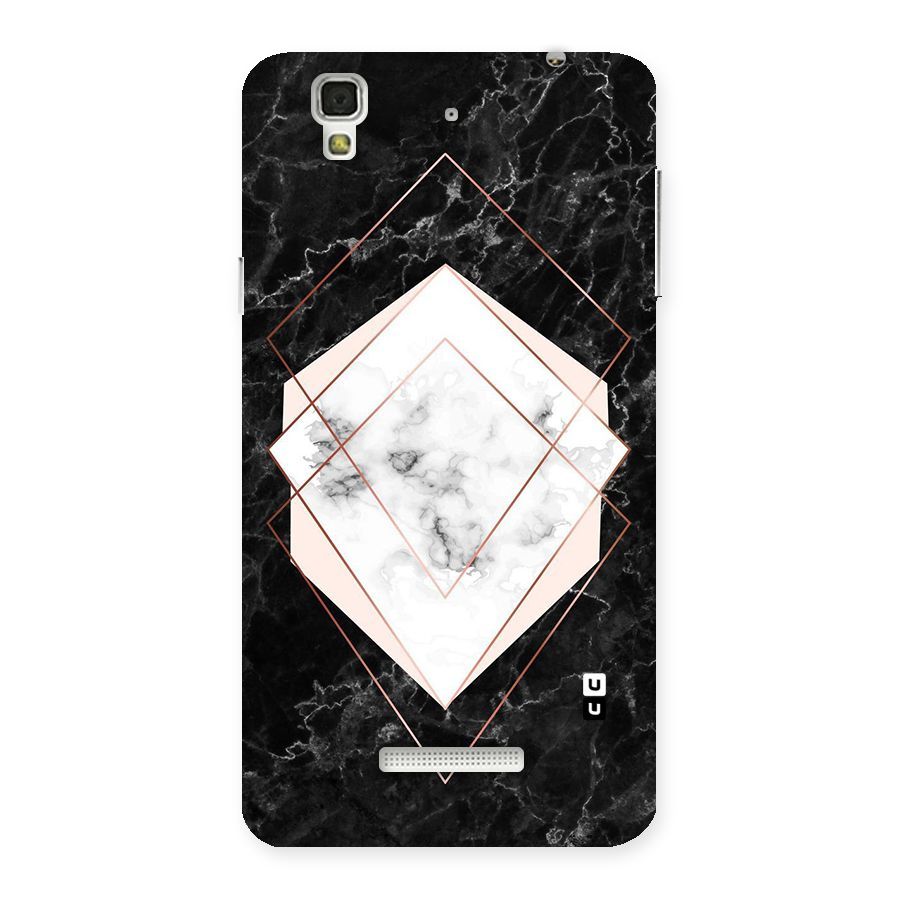 Marble Texture Print Back Case for Yu Yureka