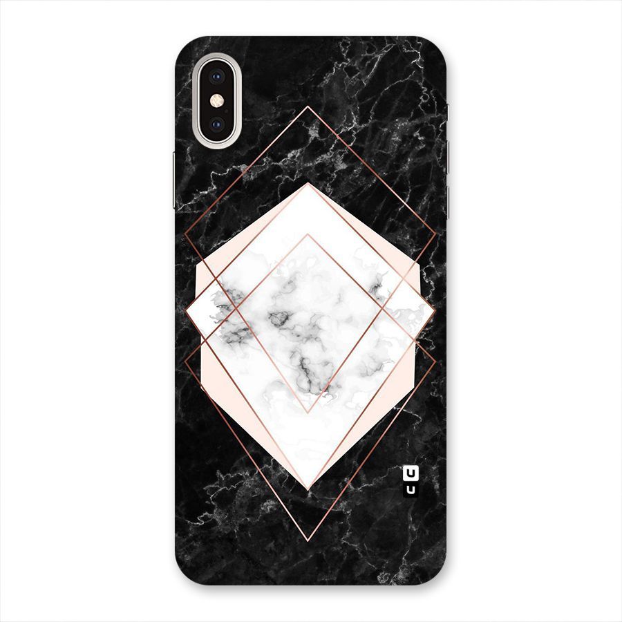 Marble Texture Print Back Case for iPhone XS Max