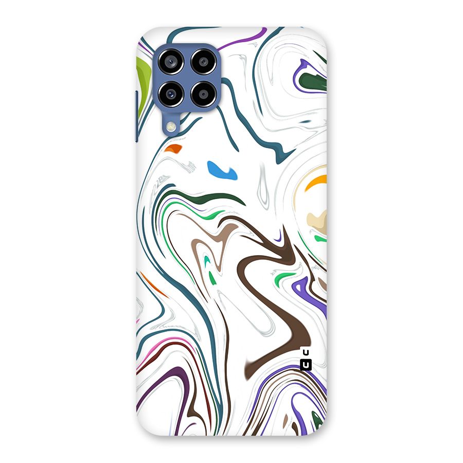 Marbled Printed Art Back Case for Galaxy M53 5G