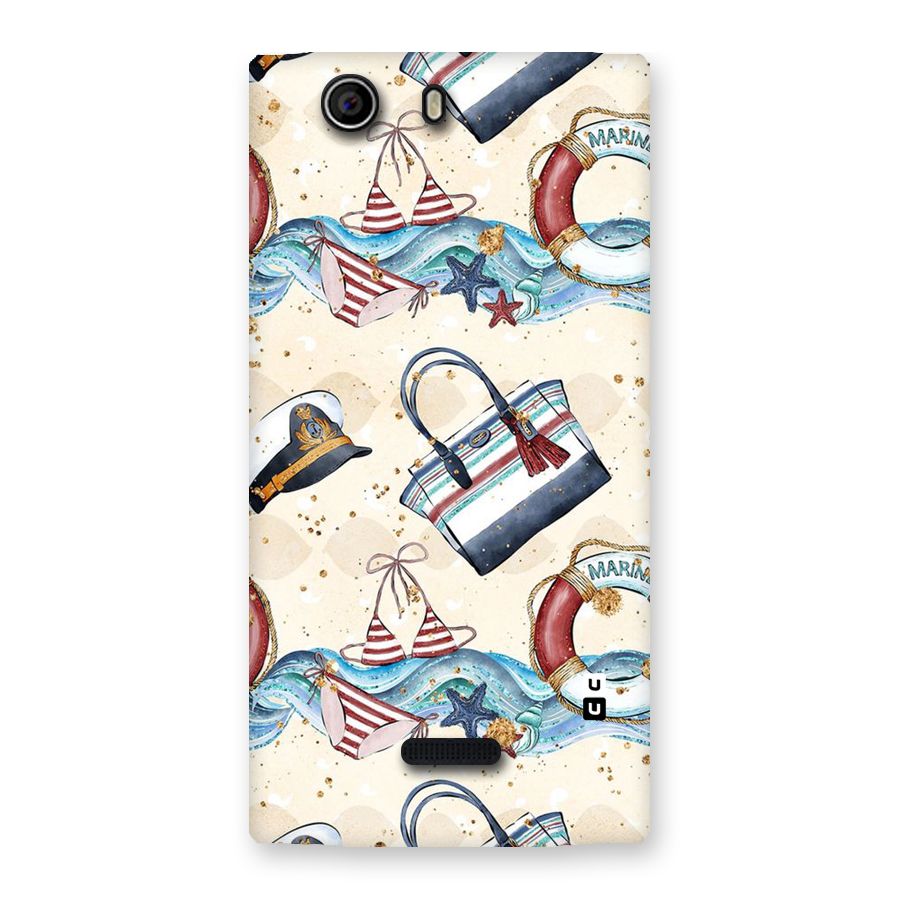 Marine Bag Design Back Case for Canvas Nitro 2 E311