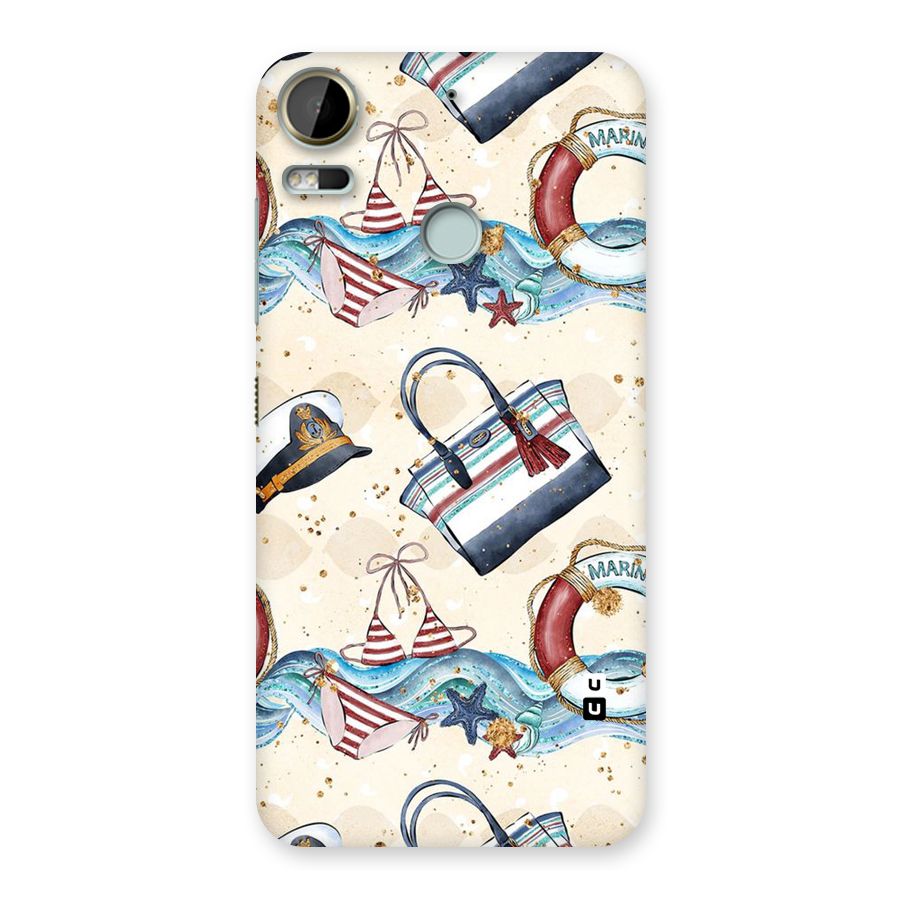 Marine Bag Design Back Case for Desire 10 Pro