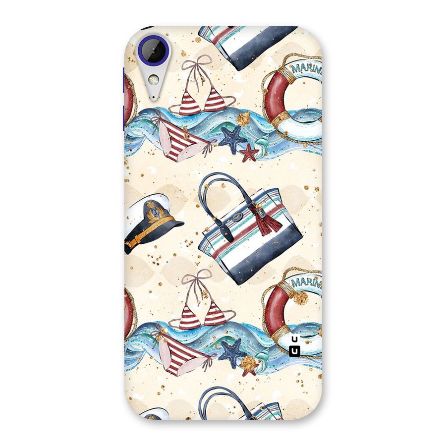Marine Bag Design Back Case for Desire 830