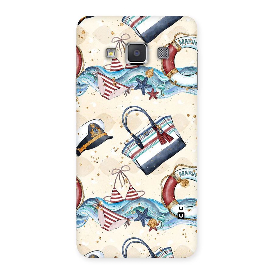 Marine Bag Design Back Case for Galaxy A3