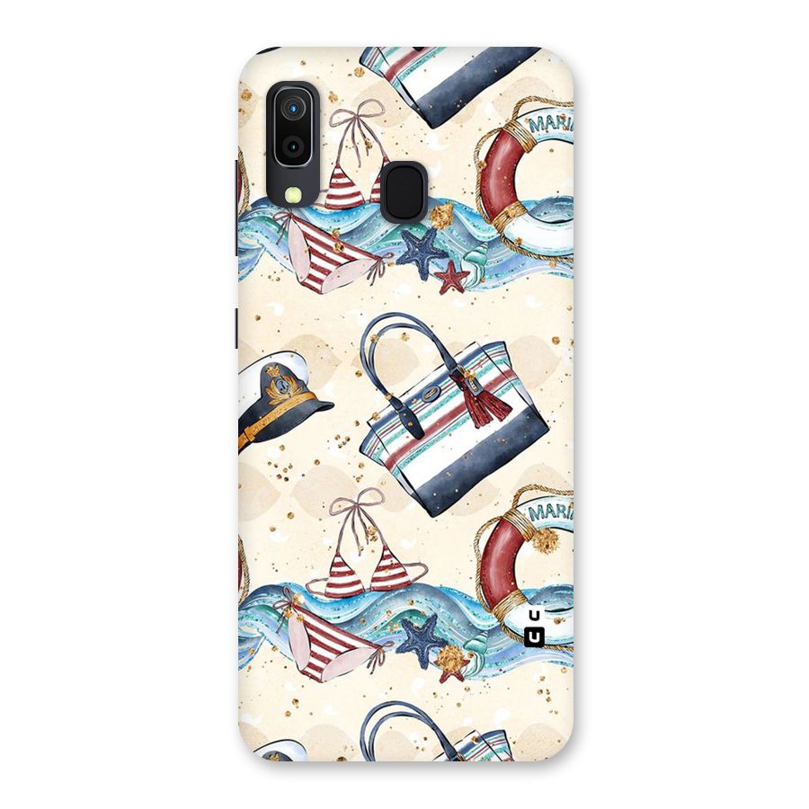 Marine Bag Design Back Case for Galaxy A30