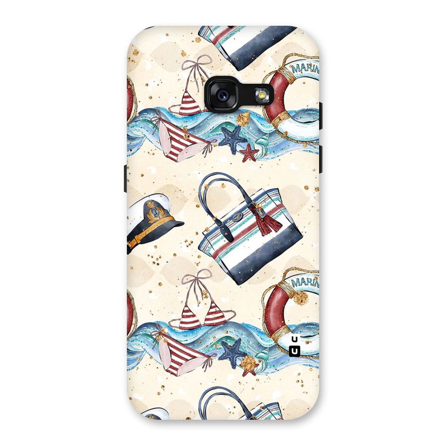 Marine Bag Design Back Case for Galaxy A3 (2017)