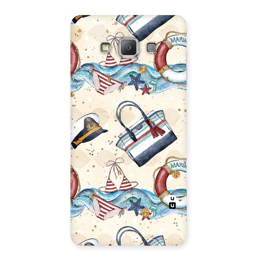 Marine Bag Design Back Case for Galaxy A7