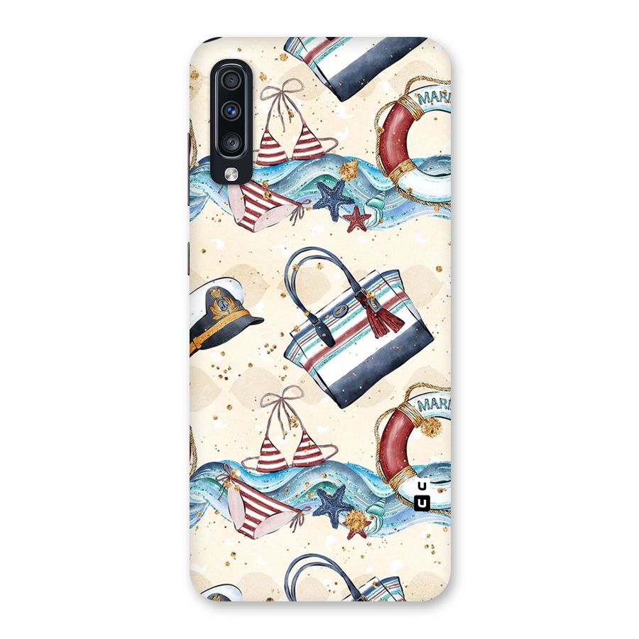 Marine Bag Design Back Case for Galaxy A70