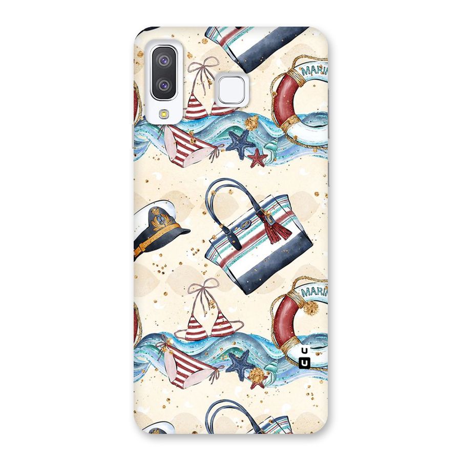 Marine Bag Design Back Case for Galaxy A8 Star