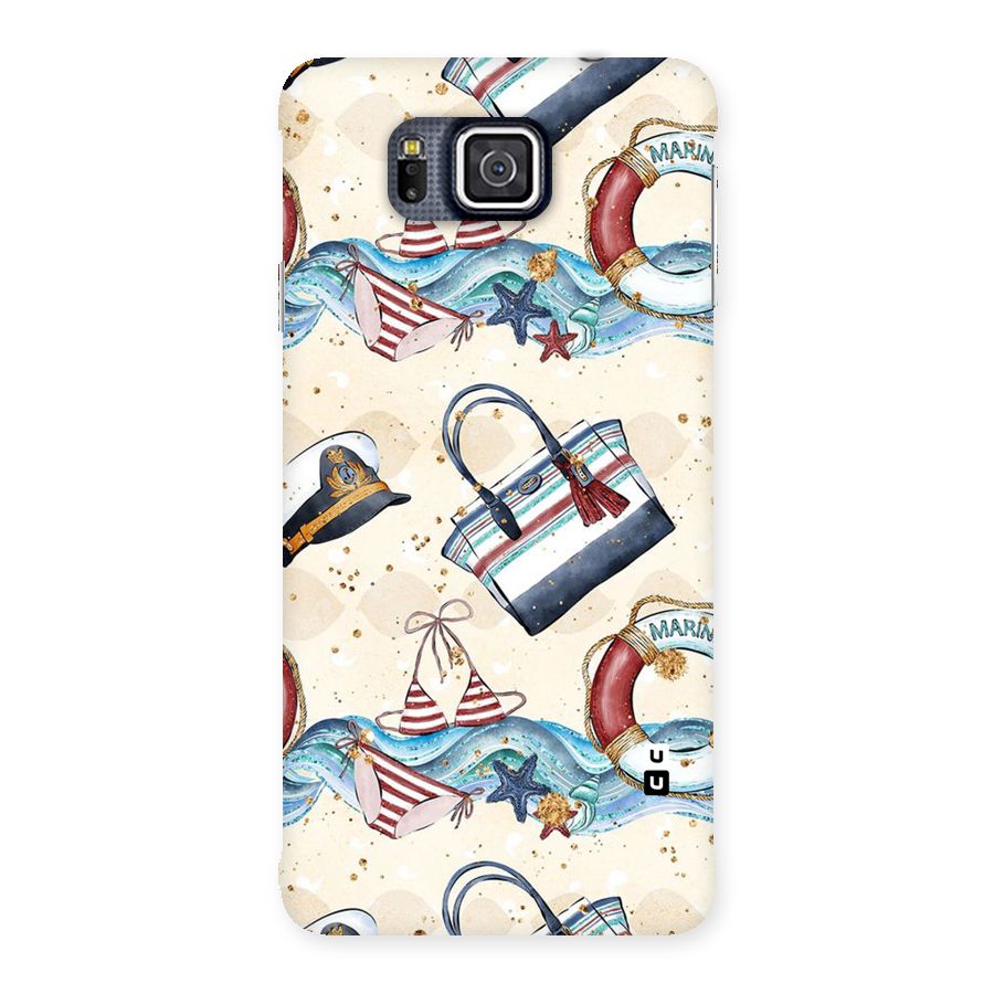 Marine Bag Design Back Case for Galaxy Alpha