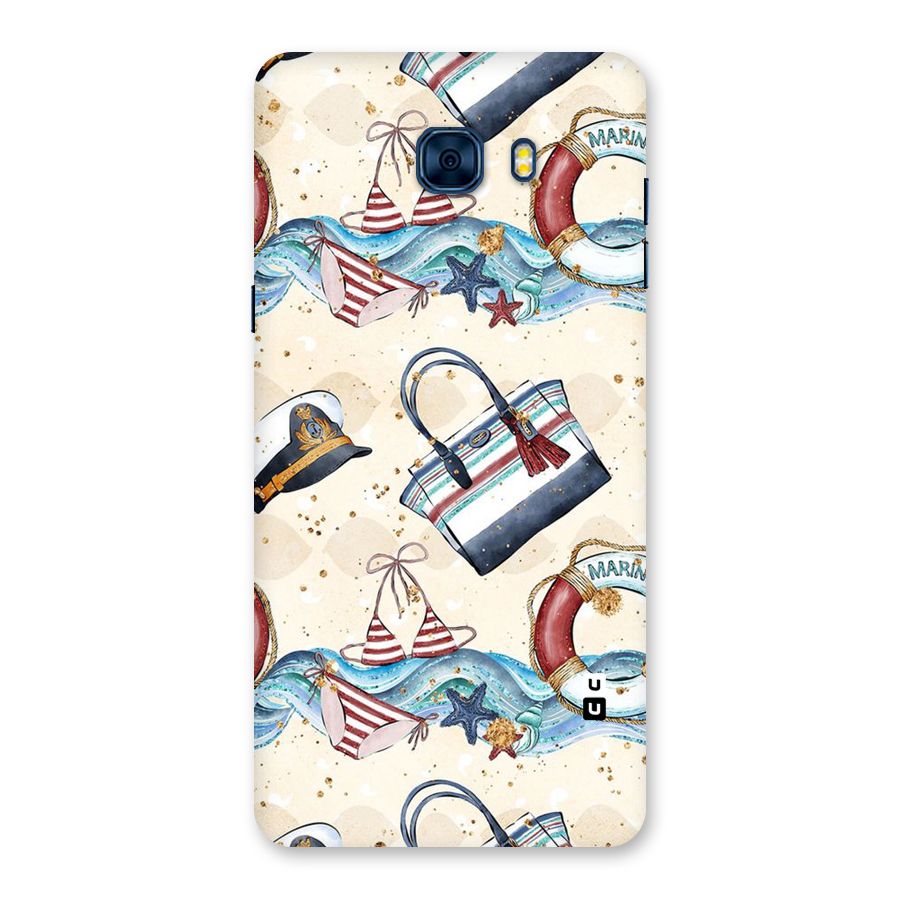 Marine Bag Design Back Case for Galaxy C7 Pro