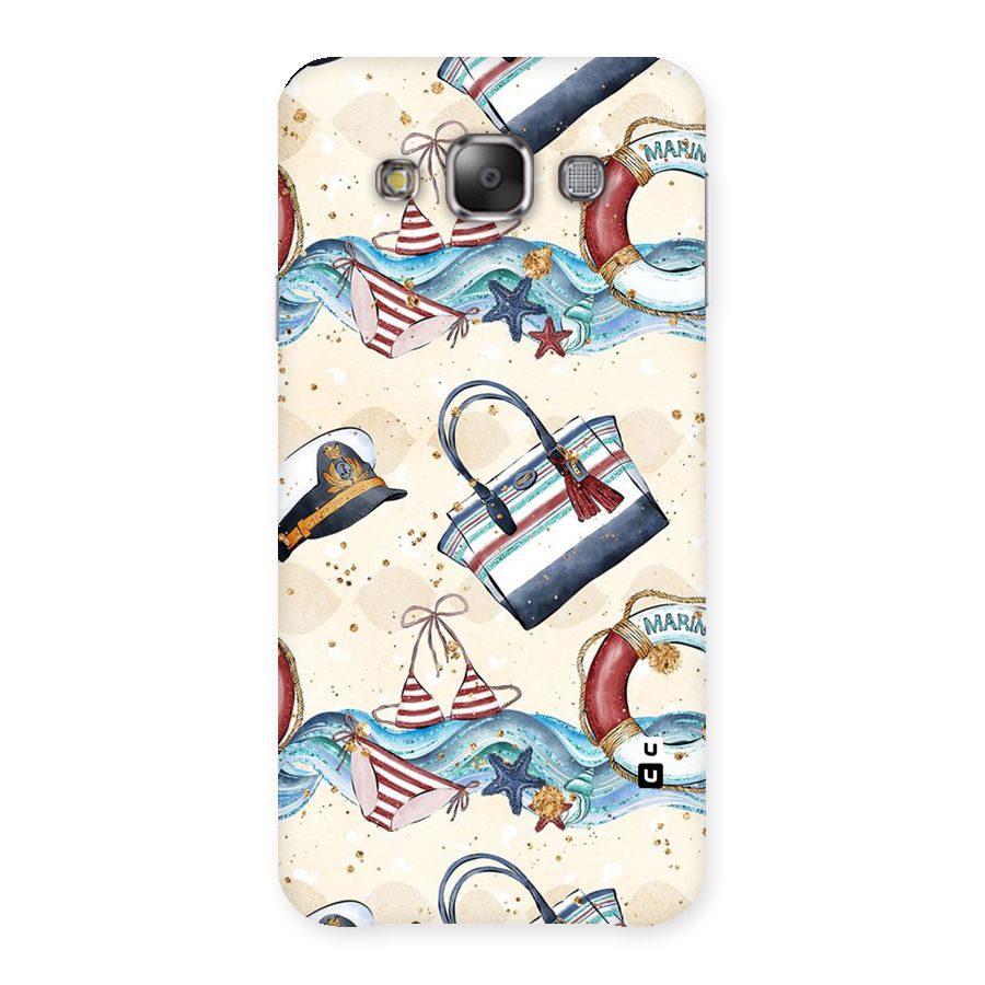 Marine Bag Design Back Case for Galaxy E7