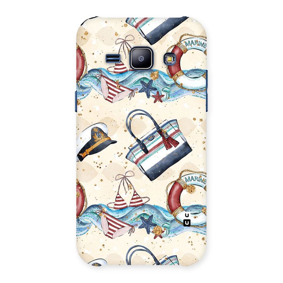 Marine Bag Design Back Case for Galaxy J1