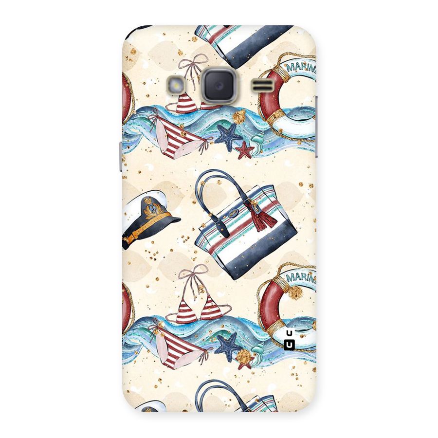 Marine Bag Design Back Case for Galaxy J2