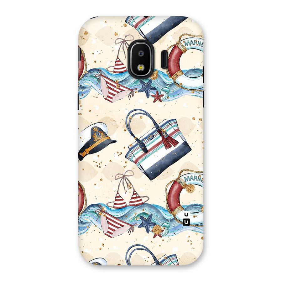 Marine Bag Design Back Case for Galaxy J2 Pro 2018