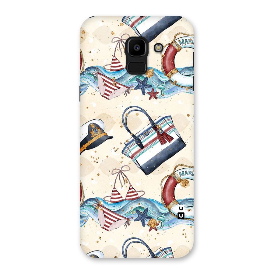 Marine Bag Design Back Case for Galaxy J6
