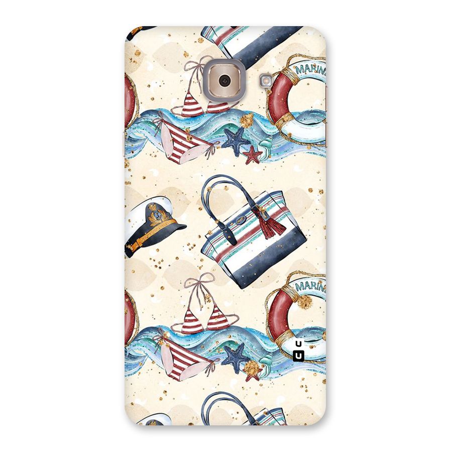 Marine Bag Design Back Case for Galaxy J7 Max