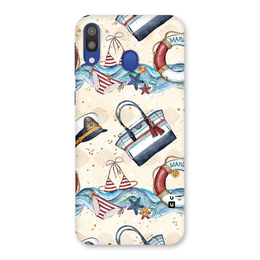 Marine Bag Design Back Case for Galaxy M20