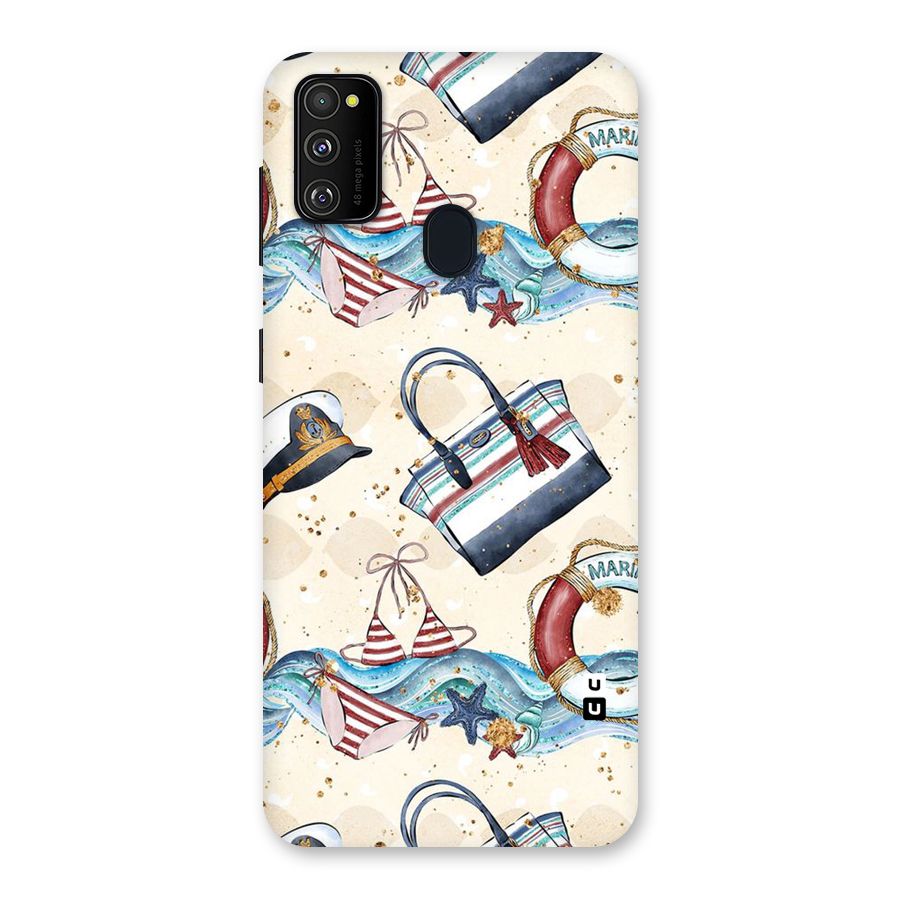 Marine Bag Design Back Case for Galaxy M30s