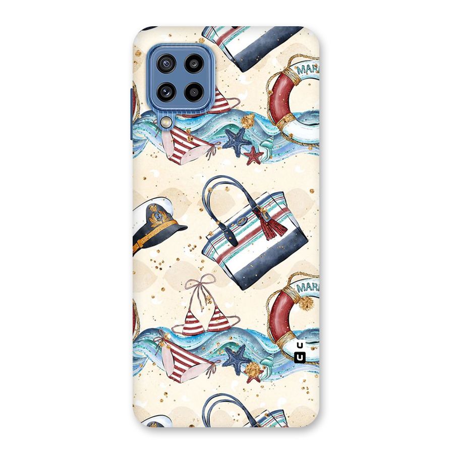 Marine Bag Design Back Case for Galaxy M32