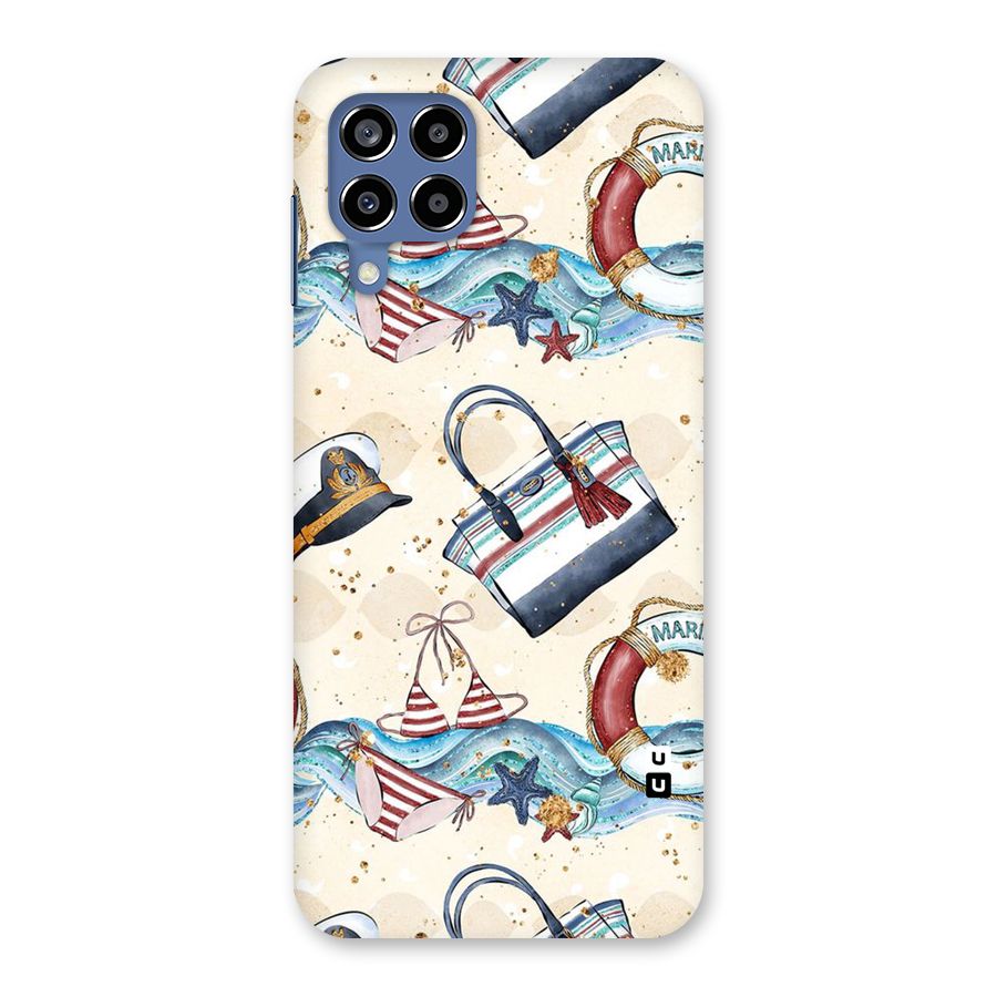 Marine Bag Design Back Case for Galaxy M53 5G
